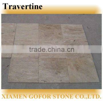 Yellow marble travertine