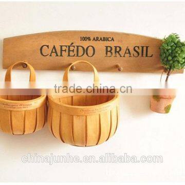 Hot Sale Clothes Hanger Hook Wooden Hanger Hook Children Clothes Wall Hanger photo-2