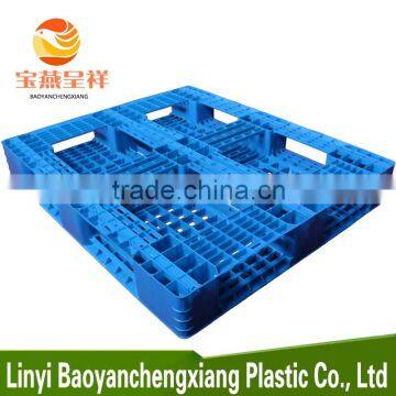 Innovative Euro Size Plastic Pallet With Steel Tube for Warehouse Storage