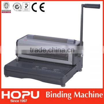 Alibaba Gold supplier office&home coil wire binding machine manual binding machine