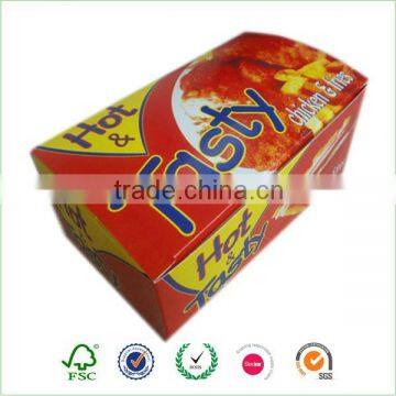 Custom take out chicken box packing