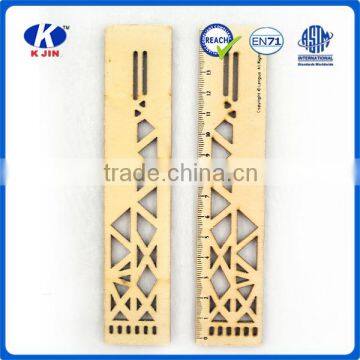 2015 Promotion Cheap 15cm Creative Wood Ruler With Custom for Art photo-2