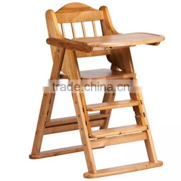 Hot sell solid wood simple baby Dining chair Y494