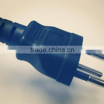 SEV Standard 3pin10A /250V Swiss Power Plug photo-1