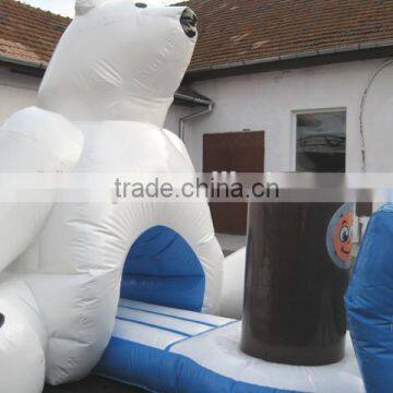 PVC 0.9mm Inflatable Pool Water Obstacle Swimming Pool Toy photo-2