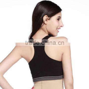 Removable Pads Push Up Racerback Women Workout Gym Bra