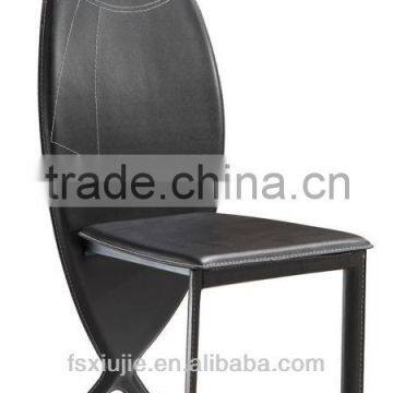 Z638 Modern Funky Leather High Back Stable Dining Room Chairs,Dining Chair in Foshan
