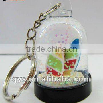 Mini Acrylic Liquid Sail Key Chain