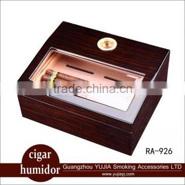 Two tier spanish cedar humidor cigar box