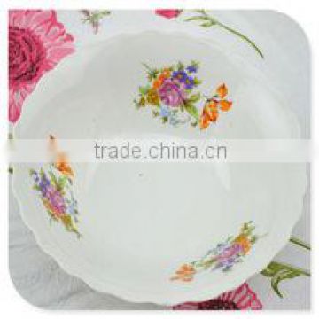 Brazil porcelain salad bowl, cheap ceramic soup bowl, restaurant porcelain soup bowls