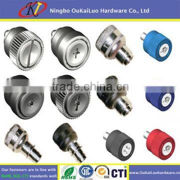 M6 captive panel screw colorful head/ Panel fasteners