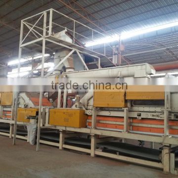 Wood waste recycle / bagasse based particle board production line / making machine with 10000-100000m3 yearly capacity