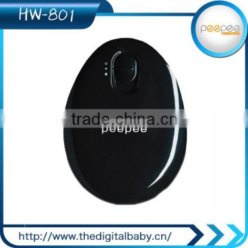 waterproof long lasting 1800mah hand warmer of ptc heater