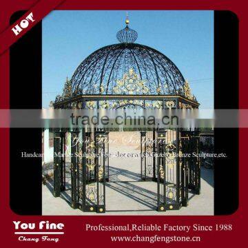 Factory Supplied Europe Style Classic Modern Iron Gazebo