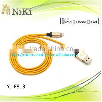 Best Quality MFi License Approved Fabric Braided Cable for iPhone and iPad