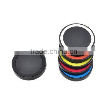 High Quality Cell Phone Mini Qi Mobile Wireless Charger,Portable Charger Wireless Charger For Samsung Qi Standard Mobile photo-3