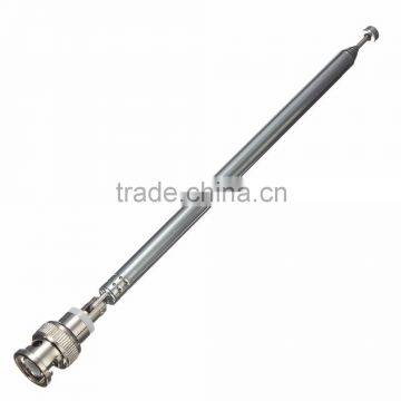 765mm Telescopic Antenna Q9 BNC Connector Portable FM Radio Scanner VHF UHF