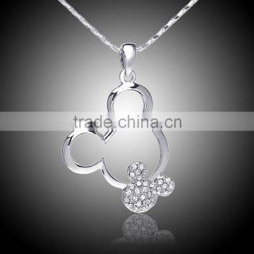 24k white gold necklace designs in 10 grams