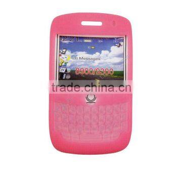 Silicone protective phone case for blackberry 8900 cover