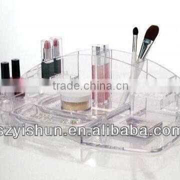 custom manufacturing Acrylic Cosmetic Organizer display cosmetic holder