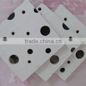 Acoustic Gypsum Ceiling Tiles 35/20/12 Hole Type