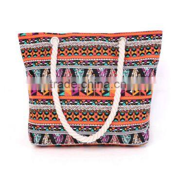 Canvas cotton tote bag beach bags