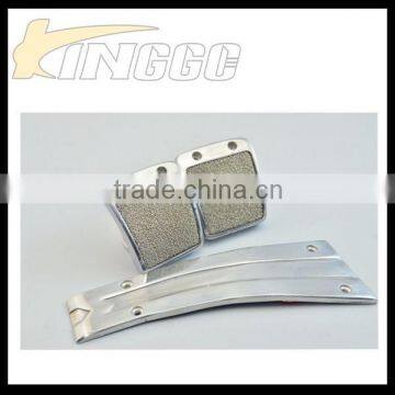 Racing Auto Silver Aluminium Foot Pedal For Car