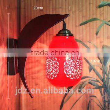 LED Wooden Wall Mounted Infrared Ceramic Wall Lamp Elegant photo-2