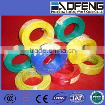 house wires/low voltage cable/copper cable /pvc insulated cable/copper conductor/baofeng calble