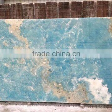 Ocean Blue onyx; amazing onyx for wall decoration