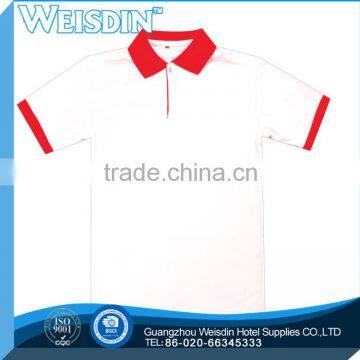 sales promotion Guangzhou wholesale Oxford fabric oem mens plain polo shirt