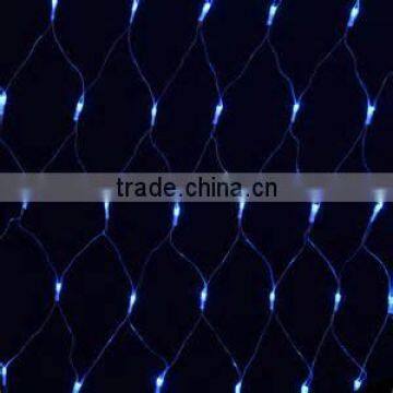Flat emitting 220v fairy christmas led lights net CE ROHS approval