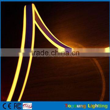 Pretty Double side emitting yellow mini leds lights for decoration