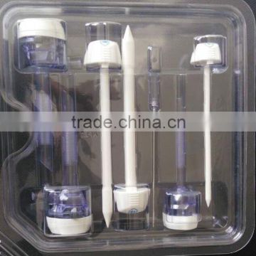 China disposable bladless 5mm trocar with CE certificate