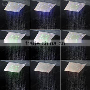 Mixer Cold and Hot Square Rainbow Head Shower Water Valve for Bath Luxury Bathroom Accessories Rainfall Shower Faucet Set photo-6