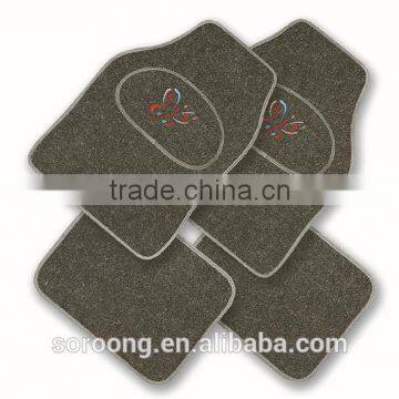 Colorful Carpet Car Floor Mat Heel Pad for Audi a4 q5