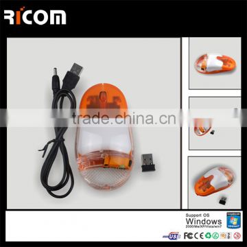 Color Changing optical mouse USB wireless computer parts liquid mouse