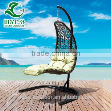 Professional garden supplier indoor home single seat adult swing set