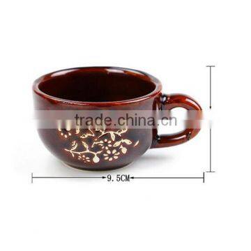 Cheap Wholesale 5 Pieces Classic Ceramic Coffee and Tea Set photo-4