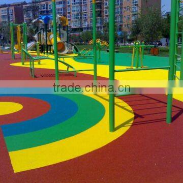 Kids Playground, Outdoor EPDM Rubber Playground Material, Manufacturer of Colored EPDM Rubber Granules-FN-A-16081701 photo-3