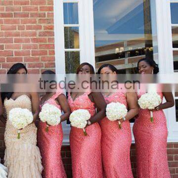 (MY2983) MARRY YOU Cap Sleeve Peach Sequins Bling Bridesmaid Dress