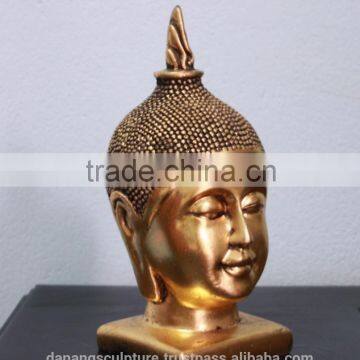 Resin Bronze Buddha Bust Statue DSF-HR22 photo-2