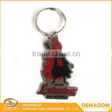 Promotion high quality cheap metal custom souvenir couple keychain mini keychain mobile phone