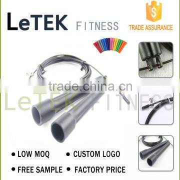 Jump Rope - Adjustable Jump Rope - Easily Adjustable 10 Ft Cable - Steel Ball Bearings - Best for CrossFit/MMA/Boxing & Fitness