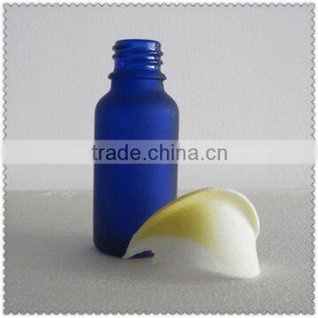 blue essential oil frosted bottle 50ml