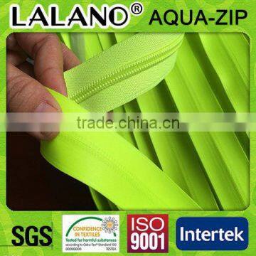 Top grade waterproof zipper for outdoor apparel