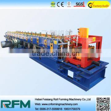 Purlin roll forming machine, hydraulic cutting c/z-purlin forming machine