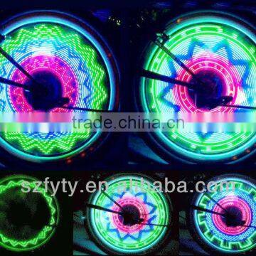 2014 cool fashion bicycle led spoke lights