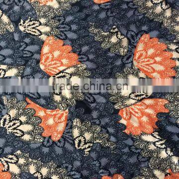 woven digital printed spandex viscose rayon fabric