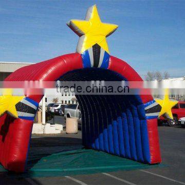 inflatable entrance tunnel